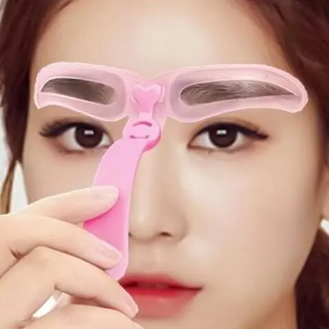 (DTU) Cetakan Alis Eyebrow Template 1 PACK ISI 4 MODEL