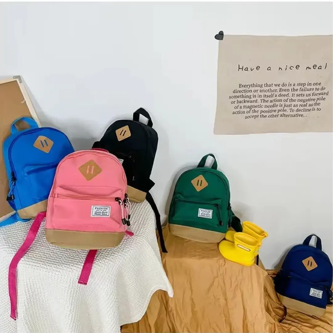 ELZAM - Tas Punggung Distro Pria Wanita Fashion Terbaru Motif Keren Bahan Tebal Kuat Ransel Anak Sekolah Paud TK