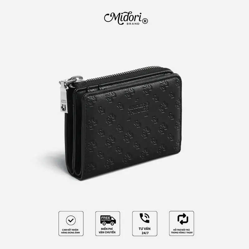 [ST.ICK.ER] Ví RONAN Nam Nữ Unisex Cầm Tay Da Chính Hãng Thời Trang | Local Brand MIDORI FOR MAN 0