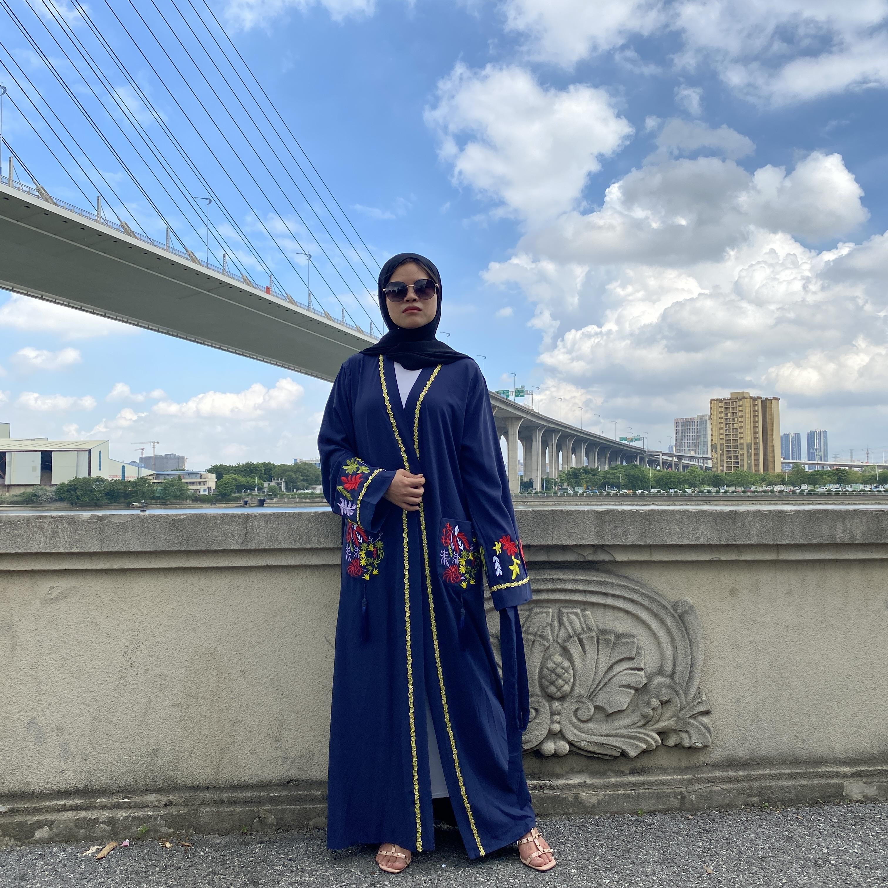 1870#New Design abayas for women Fashion Clothes - CHAOMENG MUSLIM SHOP