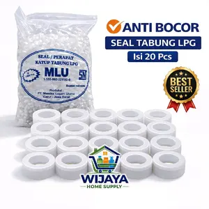 Karet Seal Premium Elpiji Anti Bocor Silikon Putih / Karet Seal Tabung Gas - 20 PCS Anti Bocor
