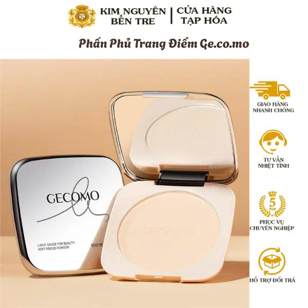  Phấn Phủ Trang Điểm Ge.co.mo - Phấn Phủ Kềm Dầu Chống Nước Nâng Tone Giữ Lớp Trang Điểm Lâu Trôi 