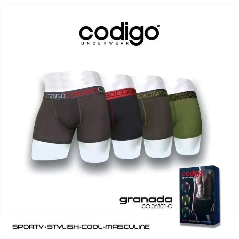 ￼CODIGO GRANADA BOXER / CELANA DALAM CODIGO Pria 0