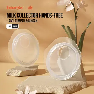 Sakumini Silicone Manual Breast Pump Milk Collector Pompa Asi Manual Accessories