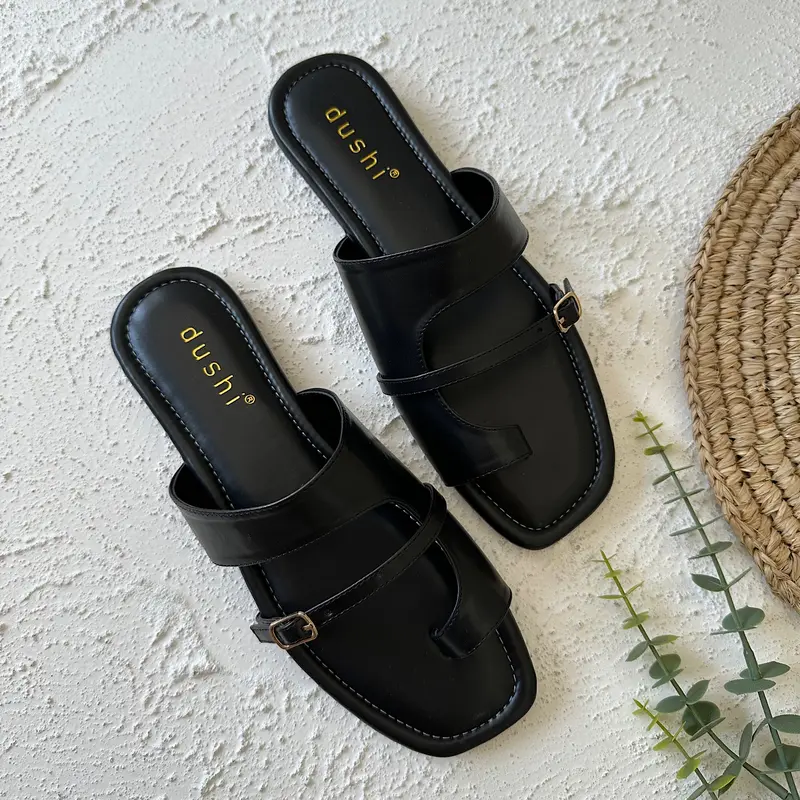GEMMIE Rubi Sandal Wanita Flat Teplek - Sendal Selop - Shoes 1