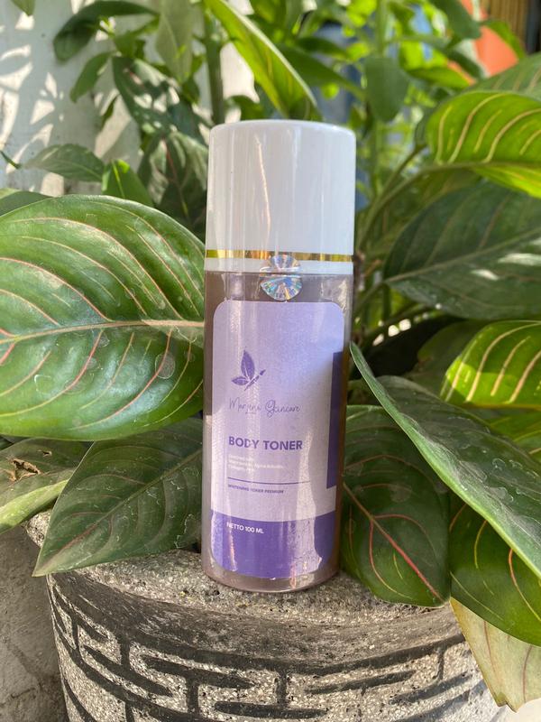 TONER BADAN MARLENA isi 2 BOTOL FREE KAPAS Melembutkan UNTUK BADAN  Mencerahkan Tubuh Niacinamide Kotoran Memutihkan Memudarkan 5