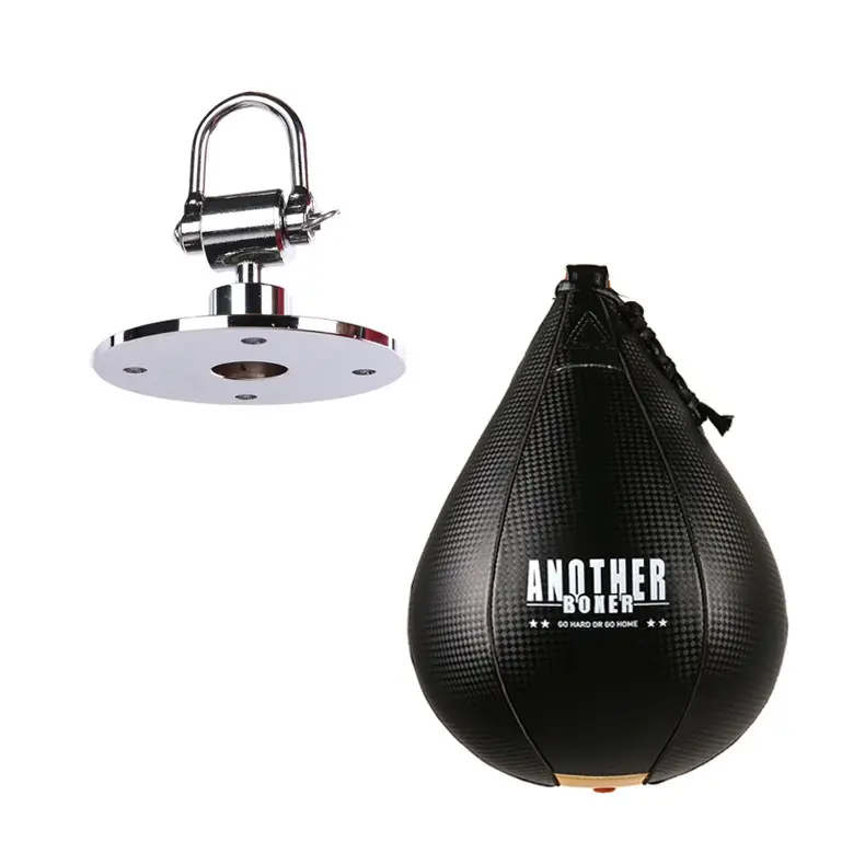 Set Bola Kelajuan Tinju, Bola Kelajuan Pear Tinju Kecergasan, Beg Kelajuan Pukulan Kembung Refleks, Aksesori Bola Latihan, Penghantaran Percuma Wanita Boxing Sports Equipment Safety