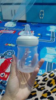 Product Review of Coconi Wide Neck Baby Feeding Bottle 150/270 Ml Botol Susu Asi Nipple Peristaltic Dot Bayi Newborn Wideneck Anti-Colic Tempat Minum Anak BPA Free Tahan Panas Anti Kolik from R**🌻 0