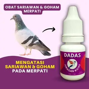 Obat Merpati Goham Sariawan Radang Dan Infeksi Pernafasan