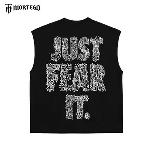 Mortegoclub Tshirt Kaos Sleeveless Just Fear It 24s