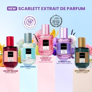SCARLETT Extrait De Parfum 30ml Wangi Tahan Lama - Best Seller - Unisex - Parfum Wanita - Wangi Mewah SCARLETT Extrait De Parfum 30ml Wangi Tahan Lama - Best Seller - Unisex - Parfum Wanita - Wangi Mewah