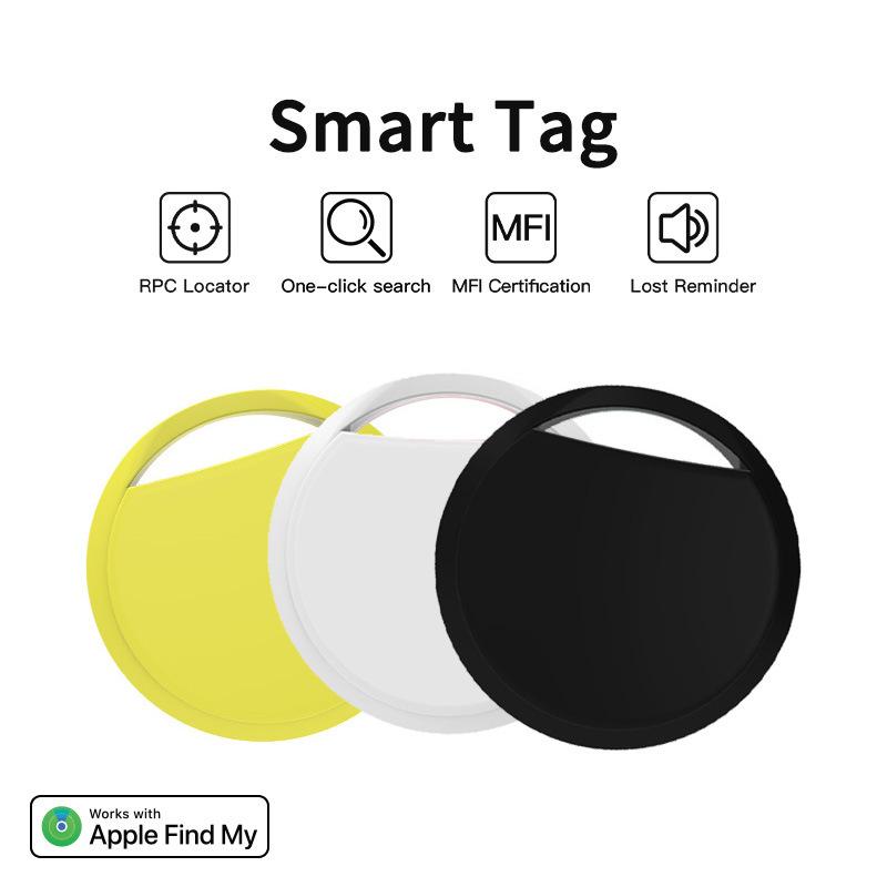 Apple Smart Tag - Thiết bị định vị Airtag tương thích với Apple Find My, chống thất lạc cho người già, vật nuôi và xe hơi, MFI Certification, RPC Locator, One-click search, Lost Reminder