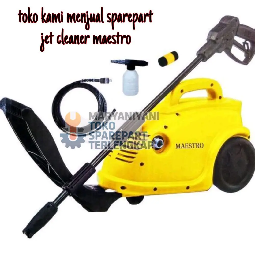 Sparepart jet cleaner maestro. suku cadang steam listrik mestro klep, bearing, seal dan lainnya .