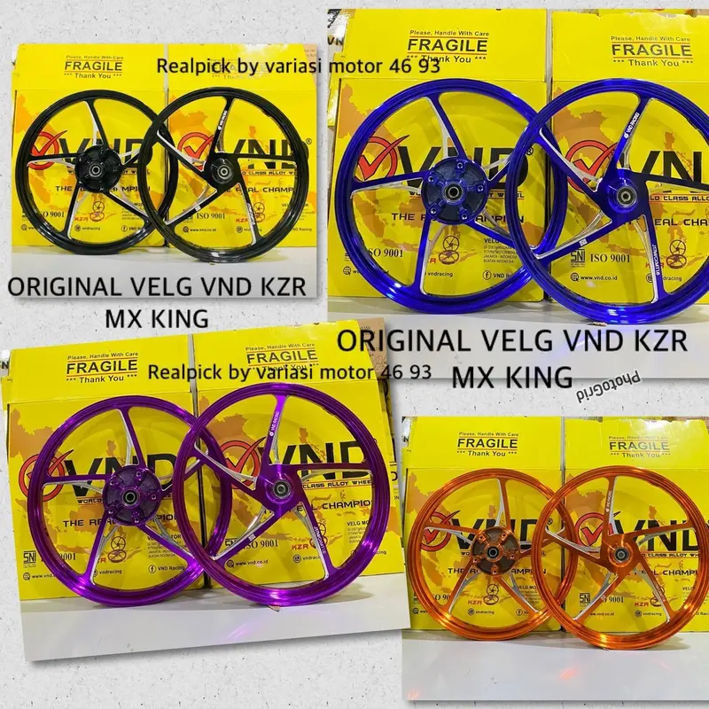 VND Velg Racing KZR 160x17 & 160x17 - MX King 2