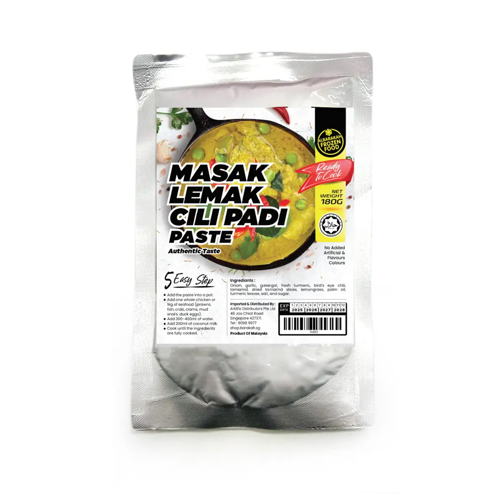 Al Barakah Frozen, Cooking Pastes, 180g - 200g (Mix & Match)
