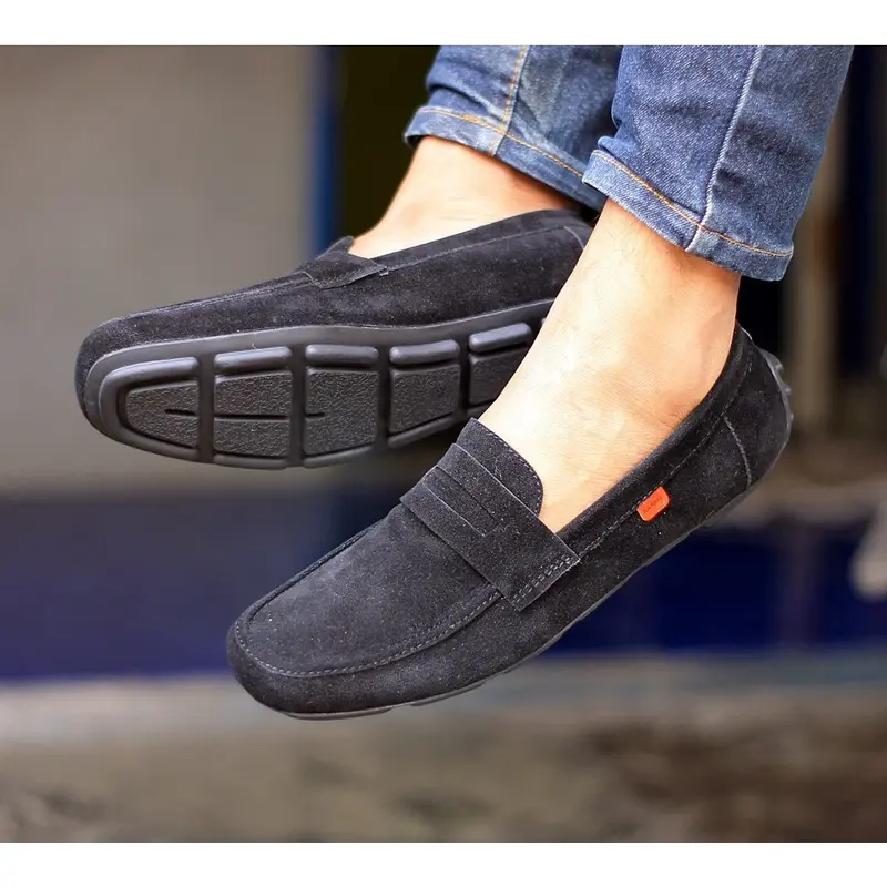 Sepatu Slop Pria Kickers Javlin Casual Formal Kerja Kuliah Santai Slip On 1
