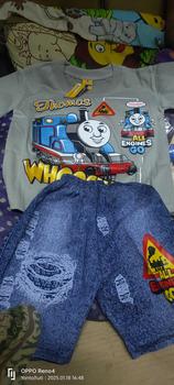 Product Review of Unikidz 05 | 3 Setelan Anak Laki-Laki dari Bahan Cotton Combed dengan Motif dan Warna Acak - Fashion, Baju from I**a A** 1