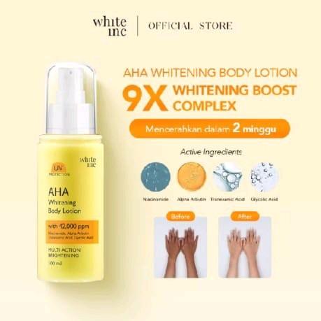 ( BELI 3 LEBIH HEMAT )WHITENINC AHA Body Lation to Whitening & Moisturising l Hand Body Lation 1