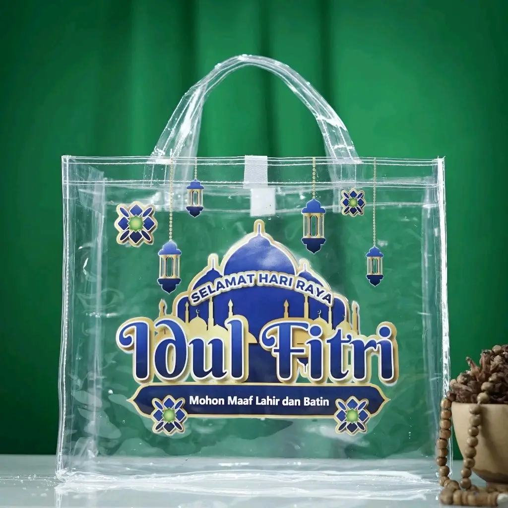 Tas Mika Lebaran Sedang Hampers Souvenir Parcel Bingkisan Idul Fitri Hari Raya