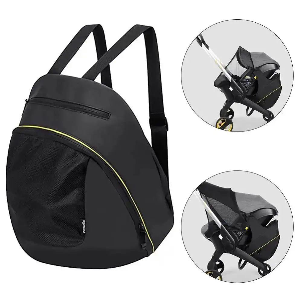 New 2 In 1 Mommy Storage Bag Black Large Capacity Diaper Bag Waterproof Storage Case Doona Stroller