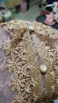 Product Review of Lexia Outer Tunik  Brocade Lace Outer ADA JUMBO LD 120 - 140cm Atasan Wanita | Outer Kondangan |Outer Renda| Outer Brukat | Outer Tile | Outer Organza | Outer Lebaran Pesta from E**n L**k 2