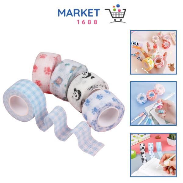 Market1688 Finger Tape Wrist Tape Protective Perban Pelindung Jari Tangan Pembalut Jari Sport Tape Warna Warni Pita Perekat Jari Untuk Menulis Anti Kapalan 0