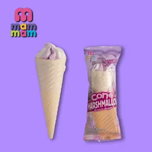 Mam Mam Cone Marshmallow Rasa Anggur 1 Pcs | Snack, Cemilan, Anak-anak, Acara, Hampers, Hadiah, Kado, Giftset, Suvenir,  permen, agar agar, water jelly, jajanan viral tiktok shop, marshmallow net, marsh mellow, marsmelo