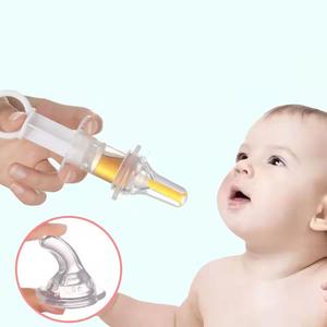 Kids Medicine Dispenser Needle Feeder Squeeze Baby Food Syringe Baby Fruit Juice Feeding Pacifier