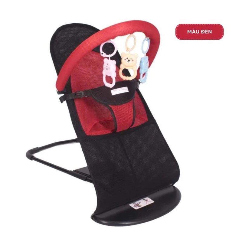 Ghế rung nhún cho bé từ 2 tháng tuổi trở lên chịu tải 15kg kèm thanh Đồ chơi cho bé yêu