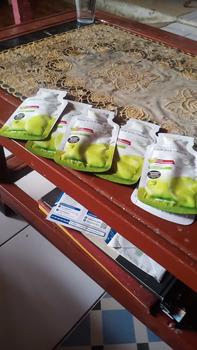 Product Review of 【FAJAZZ+Masker rambut gratis】150ML/5PCS  Pengoperasian sederhana, penyimpanan mudah, pewarna rambut beraroma, pewarna rambut jenis gelembung. from @**9 0