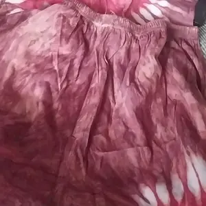 Homewear-Oneset Unisex celana Kulot panjang setelan wanita panjang non busui MOTIF TIEDYE TRENDING Setelan Wanita Dewasa Kulot