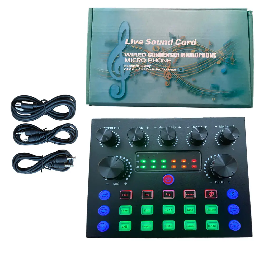 Live Soundcad V8S Terbaru Profesional Live Karaoke Bluethooth Audio