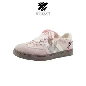 Marelow Kitty - Sepatu Sneakers Casual Fashion Wanita Shoes TPR Sintetis Premium Tahan Lama Fleksibel Nyaman Size 36-42 dengan Desain Hello Kitty Unik