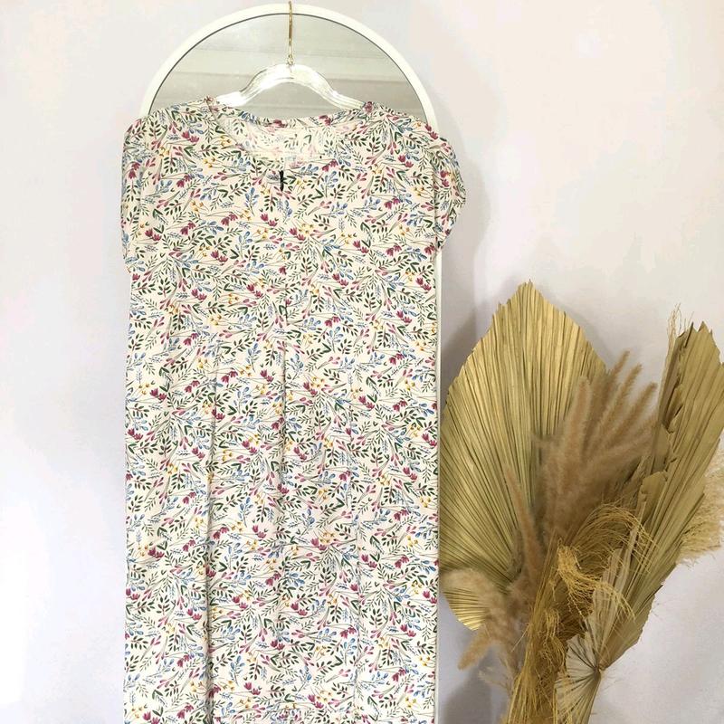 Daster PENDEK Rayon Premium Motif Kekinian Busui Friendly dengan Zipper Jepang - Batik, Bumil, Katun, Tidur, Wanita, Dress 3