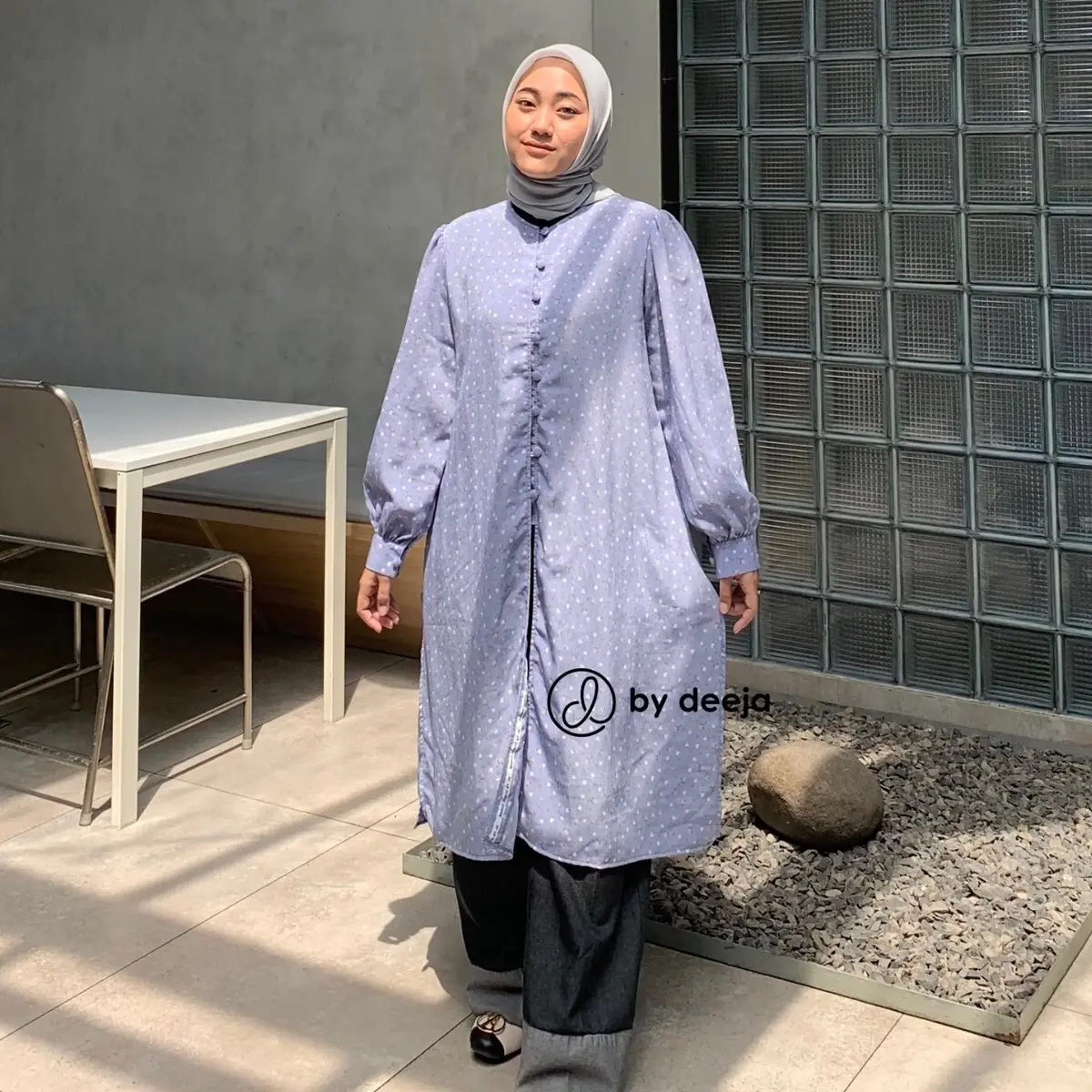 By Deeja - Lyora Tunik Motif Bunga Vol. 1
