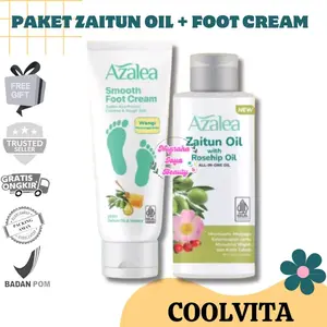 Paket Azalea Foot Cream dan Zaitun Oil