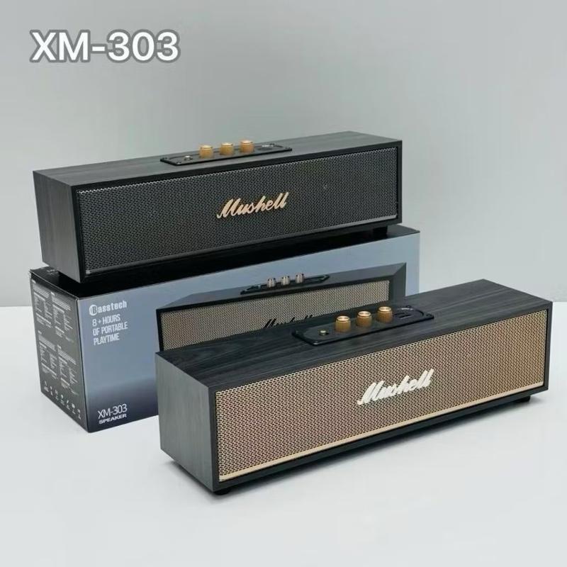 Loa Bluetooth 1997 XM303 20w Để Bàn Phong Cách Vintage Cho Điện Thoại, Máy Tính, TV