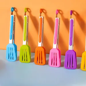 Capitan Makanan Nylon Stainless Steel / Capitan Masak Serbaguna / Penjepit Gorengan Stainless Steel | PB-103