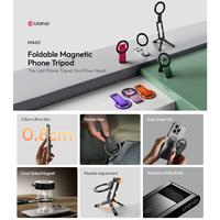 Gambar ULANZI MA60 Mini Magnetic Tripod Handphone – Tripod Meja Portable Aluminium untuk iPhone, bisa jadi selfie stick & tripod konten kreator, cocok untuk desk setup kerja/belajar - Black dari Matrix Camera Kota Administrasi Jakarta Barat 3 Tokopedia