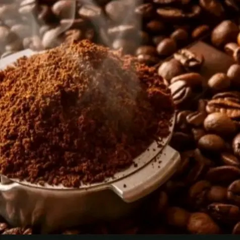 1kg kopi bubuk original/kopi hitam, kopi robusta hasil giling sendiri