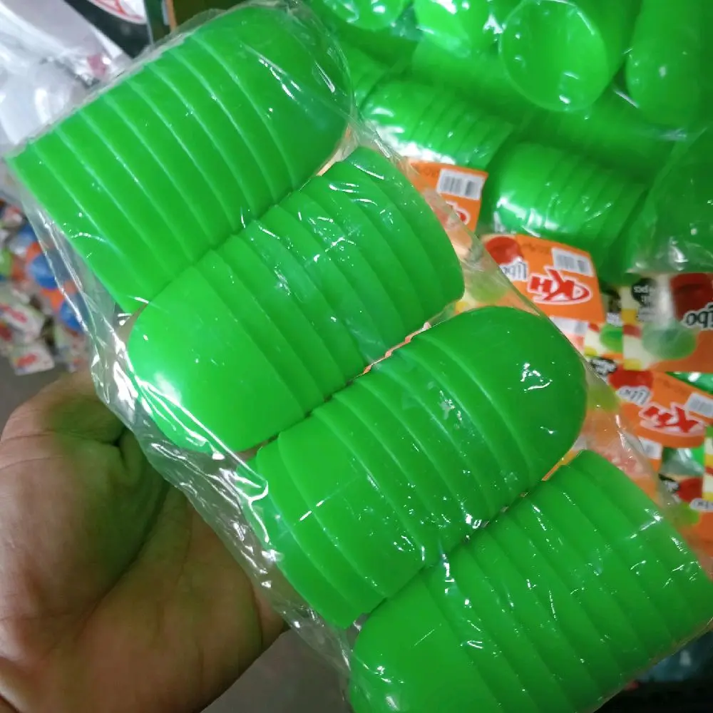 Cetakan Kue Talam Anti Lengket Plastik Silikon untuk Dapur - Kitchenware Buah Hijau