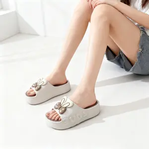 !!! ROOTHAY Sandal Pria Wanita Kekinian Empuk Sendal Laki Jelly Rumah Sepatu Sendal Slop Cowo Sandal Tebal Pria Sandal Pria Wanita Karet Jelly Sendal Flat Selop Rumah Slipper Sepatu Sendal (RT018-1) Shoes sandal  eva  wanita sendal  selobok