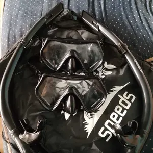 Speeds Kacamata Selam Laut Alat Snorkeling Full Set Scuba Mask Alat Selam Laut Dewasa Renang Air Kacamata Diving 017-2300