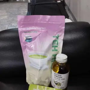 PAKET NGEBUT (PAKET 2 MINGGU OLIVE OIL 200ml & TEH HIJAU 30pcs)