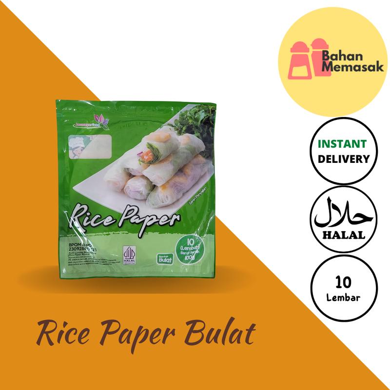 Rice Paper Roll Kulit Lumpia Halal Isi 10 Lmebar - Shop | Tokopedia