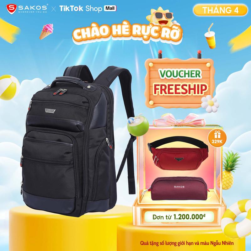 Balo Laptop Du Lịch Thời Trang Cao Cấp SAKOS ALMA 17 Inch (17")