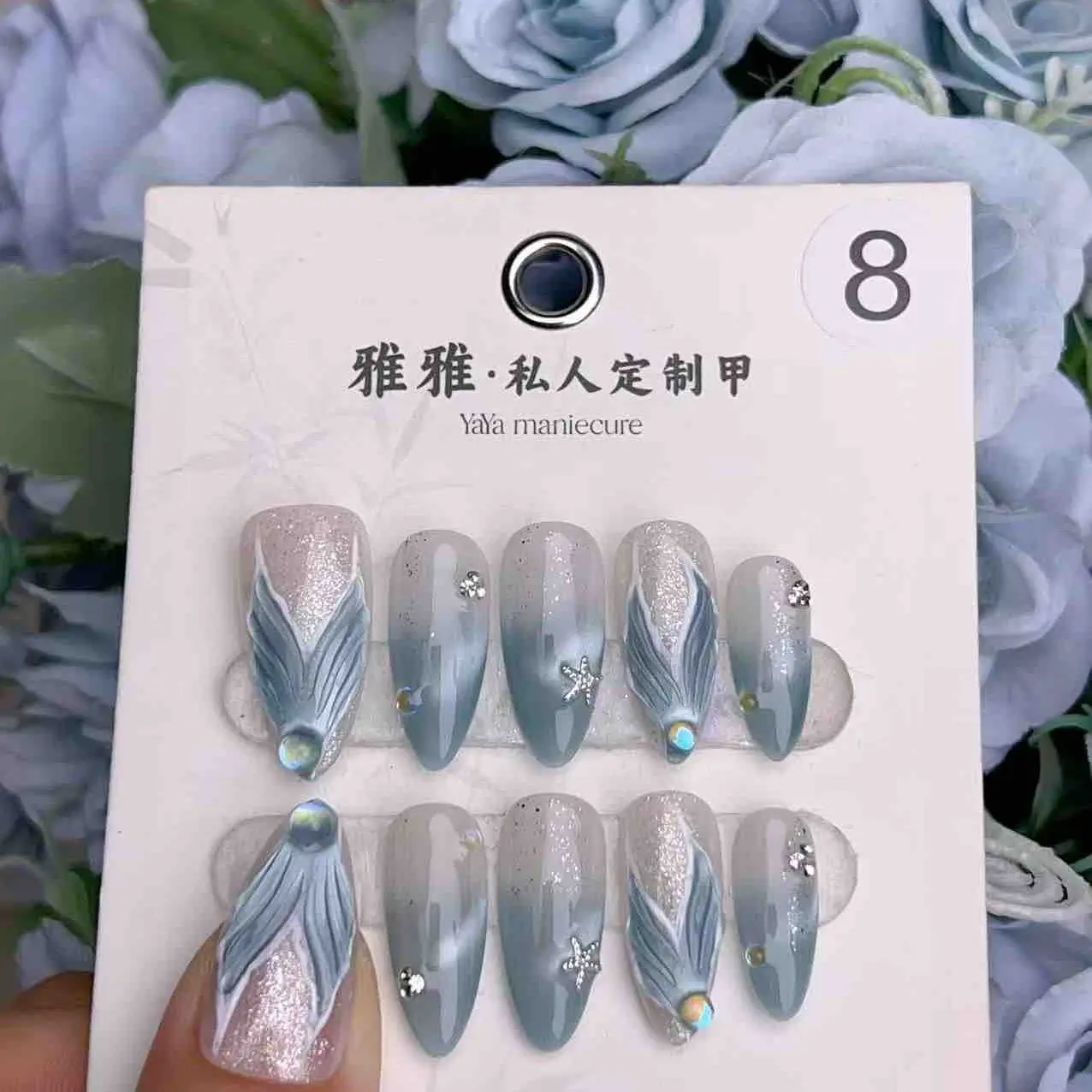 2025 new summer [R8] hand nail art