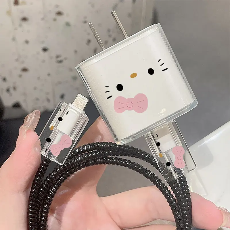Vỏ Bảo Vệ Cáp Dữ Liệu, Dành Cho Apple 15 16, Bộ Sạc Nhanh 20W Và 18W, Tương Thích Với iPhone 11 12 13 14 Và iPhone 18W, Vỏ Bảo Vệ Cáp Sạc