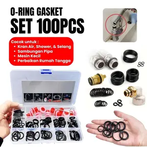 Set Karet Seal Keran dan Shower O-Ring Perbaikan Keran Bocor