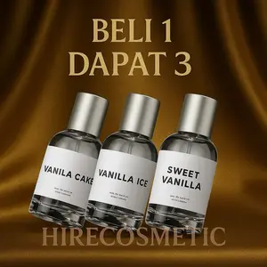 BELI 1 DAPAT 3 PARFUM VANILLA Series ( Chocolate - Cake - Sweet ) Parfum Pria Wanita Tahan Lama